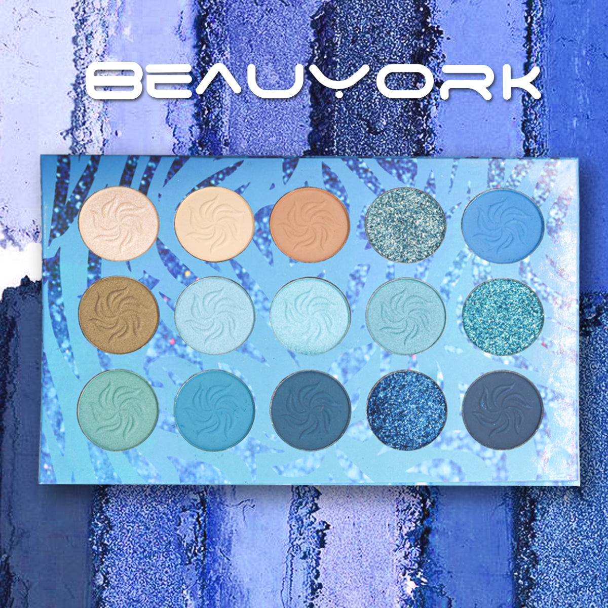 Paleta De Sombras 4 Gamas 15 Colores Diferentes Beauyork