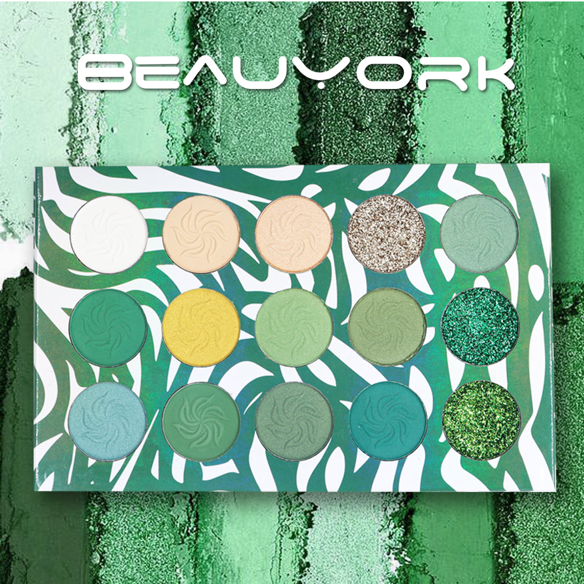 Paleta De Sombras 4 Gamas 15 Colores Diferentes Beauyork