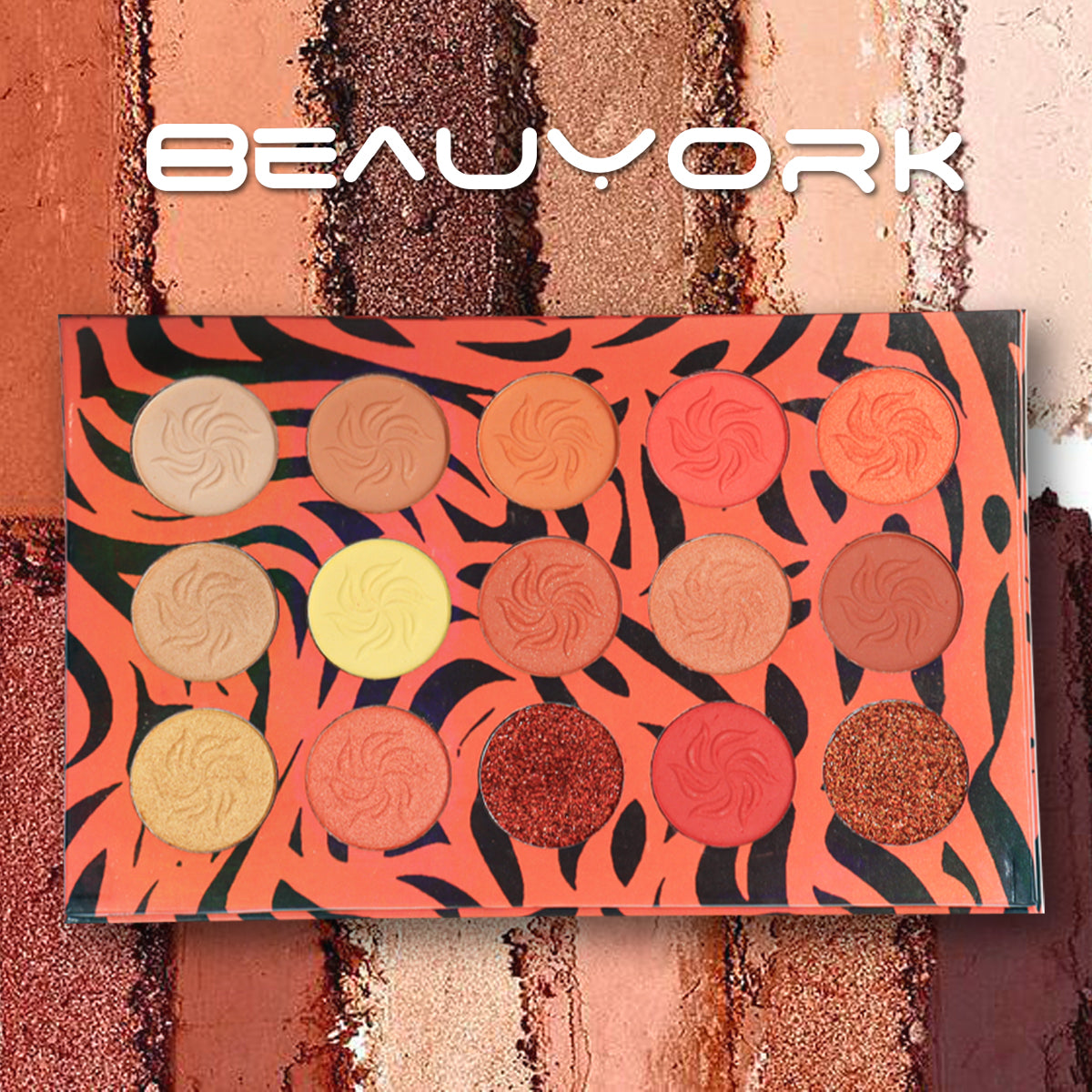 Paleta De Sombras 4 Gamas 15 Colores Diferentes Beauyork