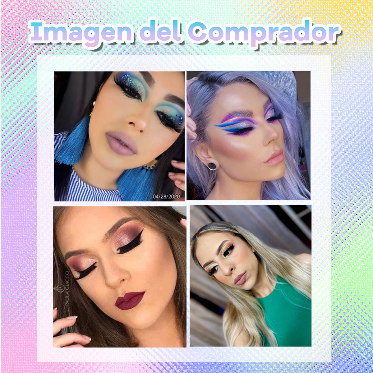 Paleta De Sombras 4 Gamas 15 Colores Diferentes Beauyork