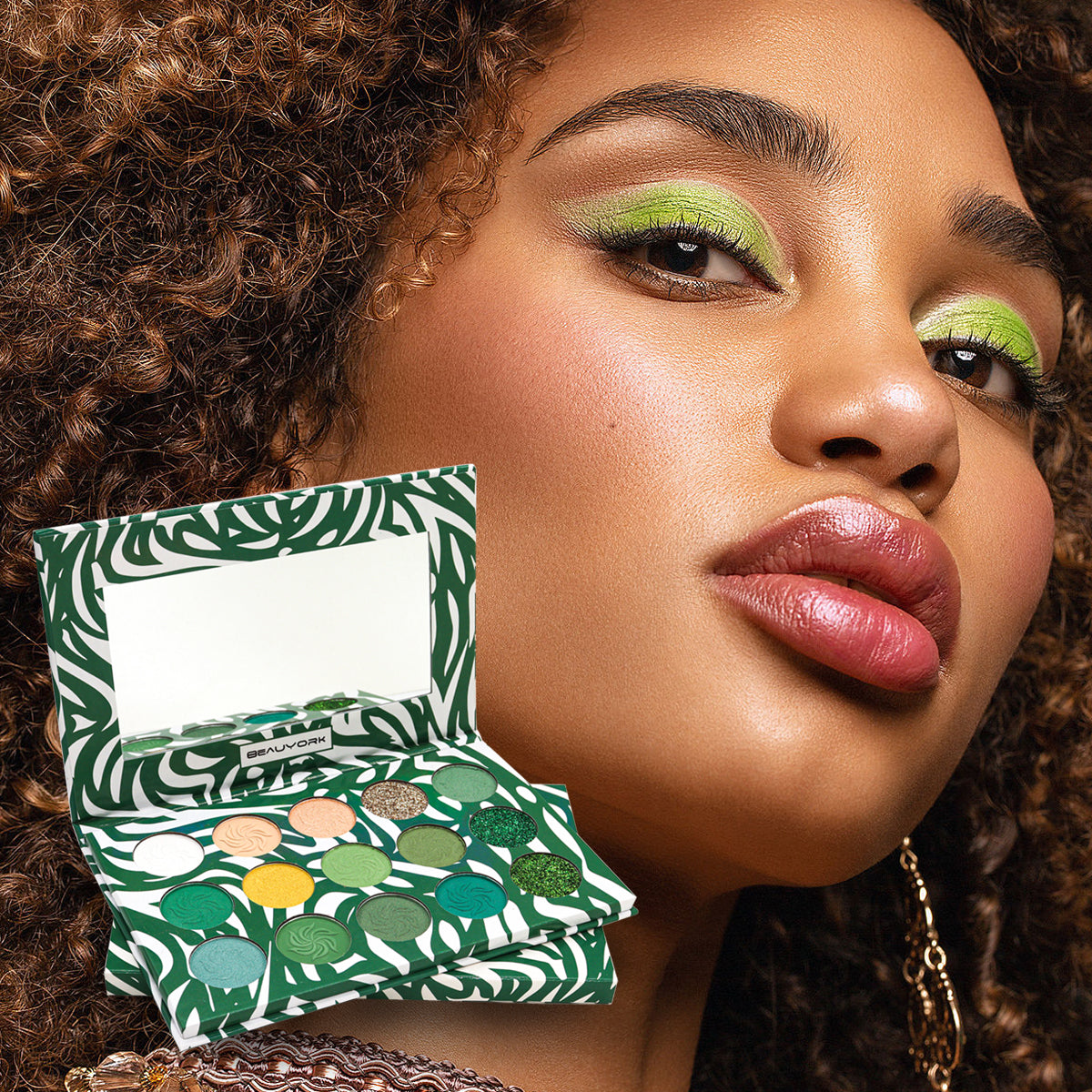 Paleta De Sombras 4 Gamas 15 Colores Diferentes Beauyork