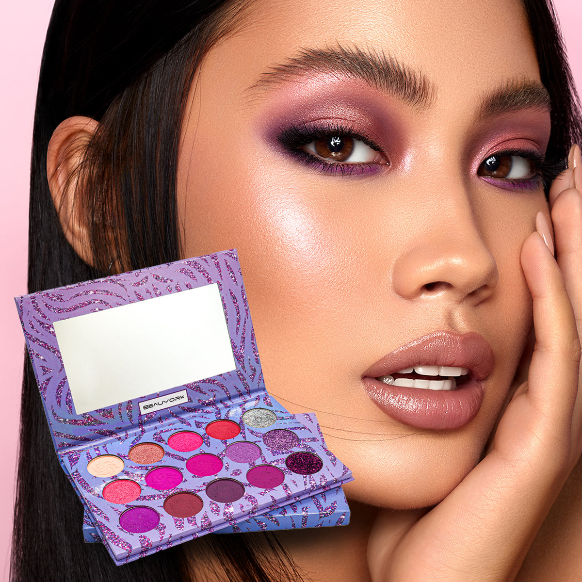 Paleta De Sombras 4 Gamas 15 Colores Diferentes Beauyork