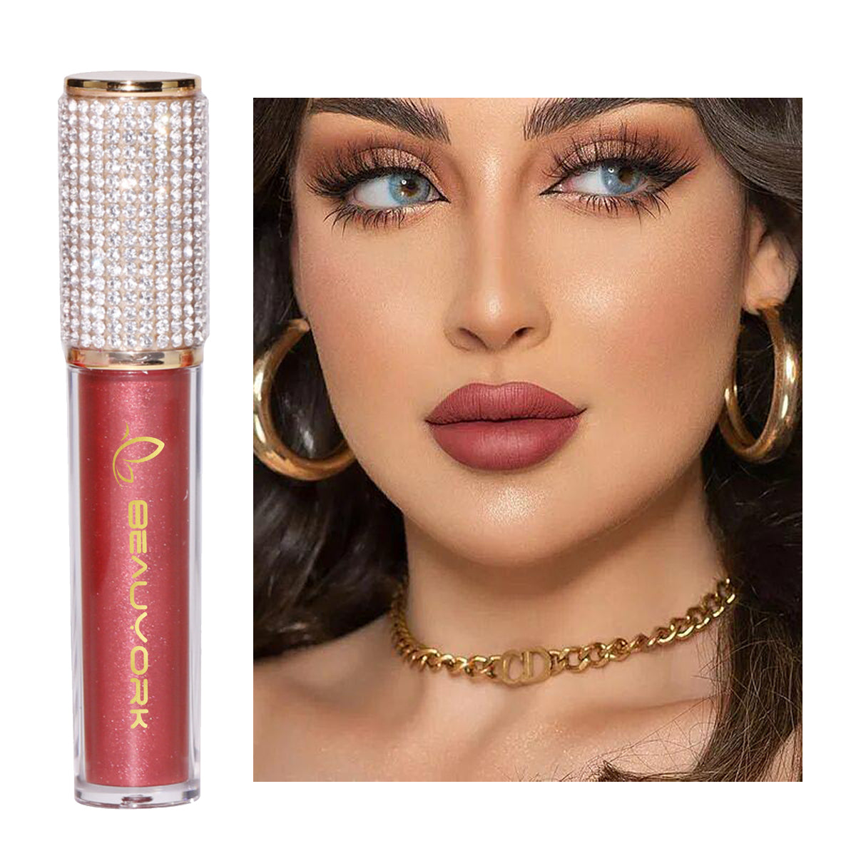 Brillo Labial Mate Larga Duración Beauyork Maquillajes