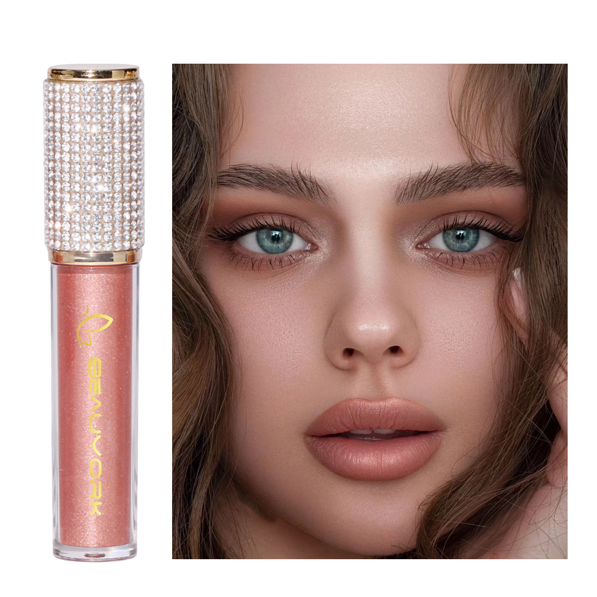 Brillo Labial Mate Larga Duración Beauyork Maquillajes