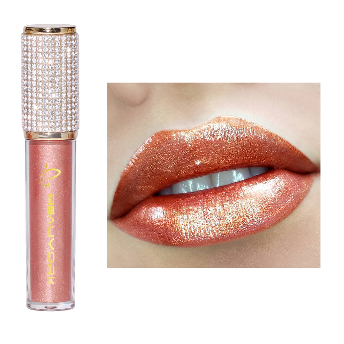 Brillo Labial Mate Larga Duración Beauyork Maquillajes