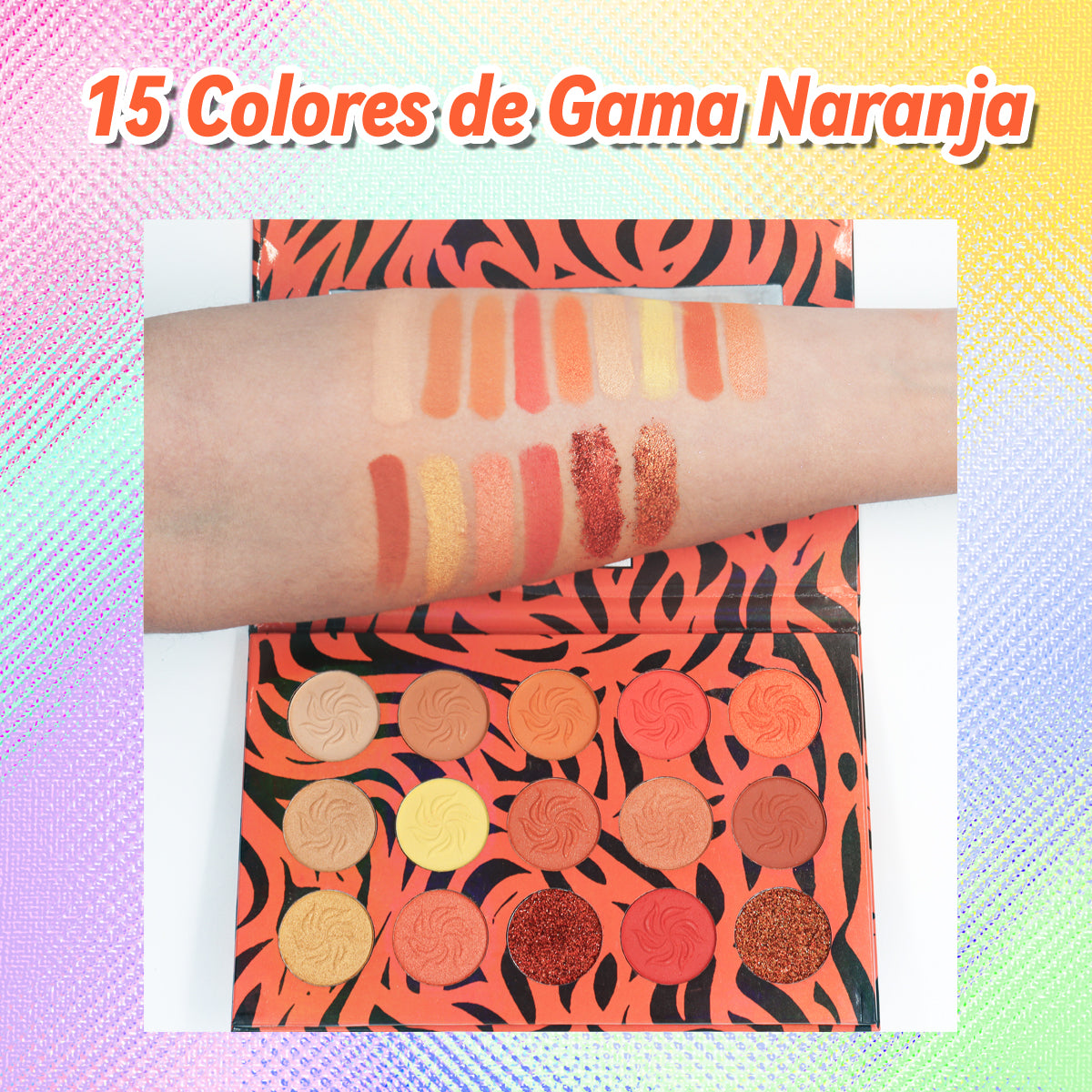 Paleta De Sombras 4 Gamas 15 Colores Diferentes Beauyork