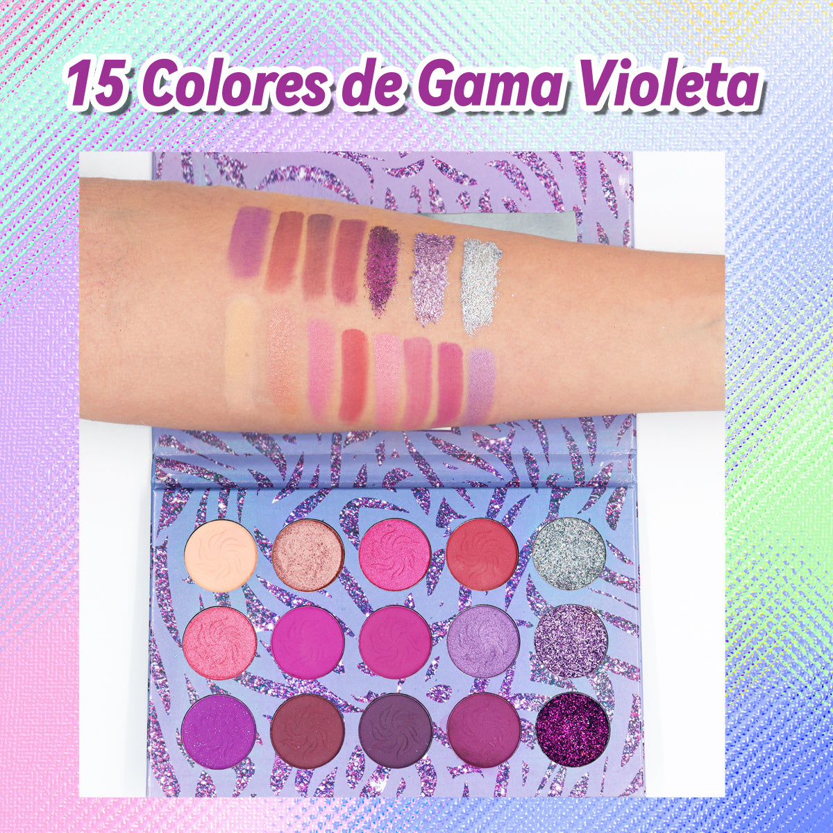 Paleta De Sombras 4 Gamas 15 Colores Diferentes Beauyork