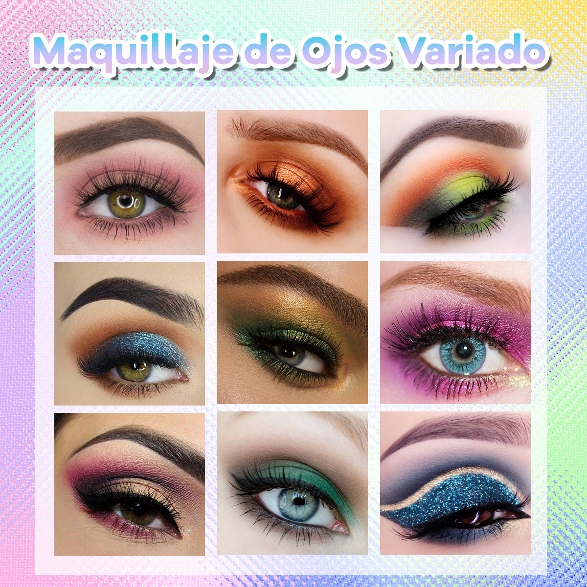 Paleta De Sombras 4 Gamas 15 Colores Diferentes Beauyork