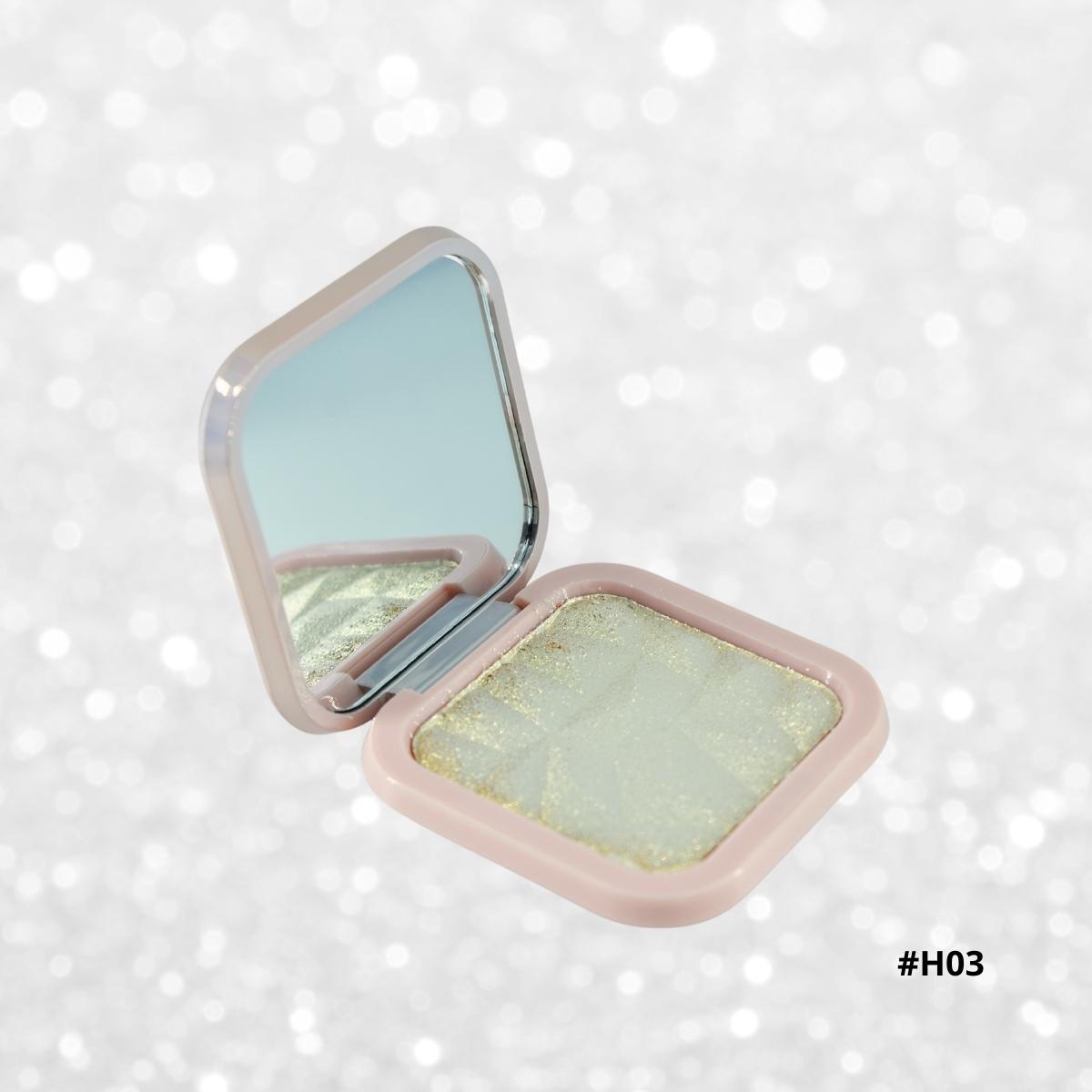 Compact highlighter with hyperpigmentation - BEAUYORK