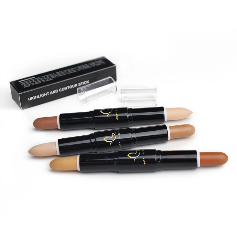 Contour and Highlighter Stick 2 in 1 (Contour) - BEAUYORK 