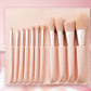 Estuche de 11 Brochas para Maquillaje Profesional (Paquete de 10 Piezas) - BEAUYORK